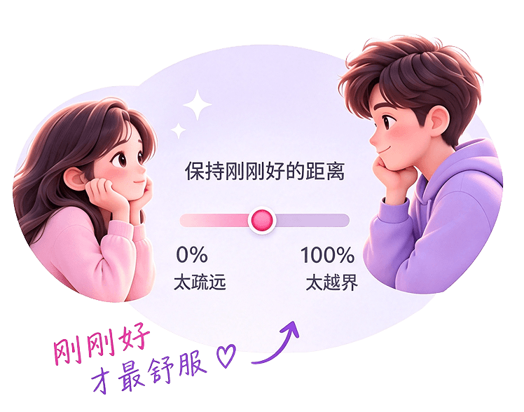 把握亲密尺度，保持刚刚好的距离