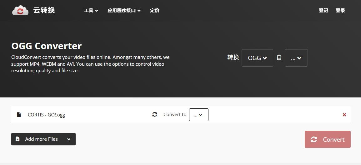 音频格式转换器10