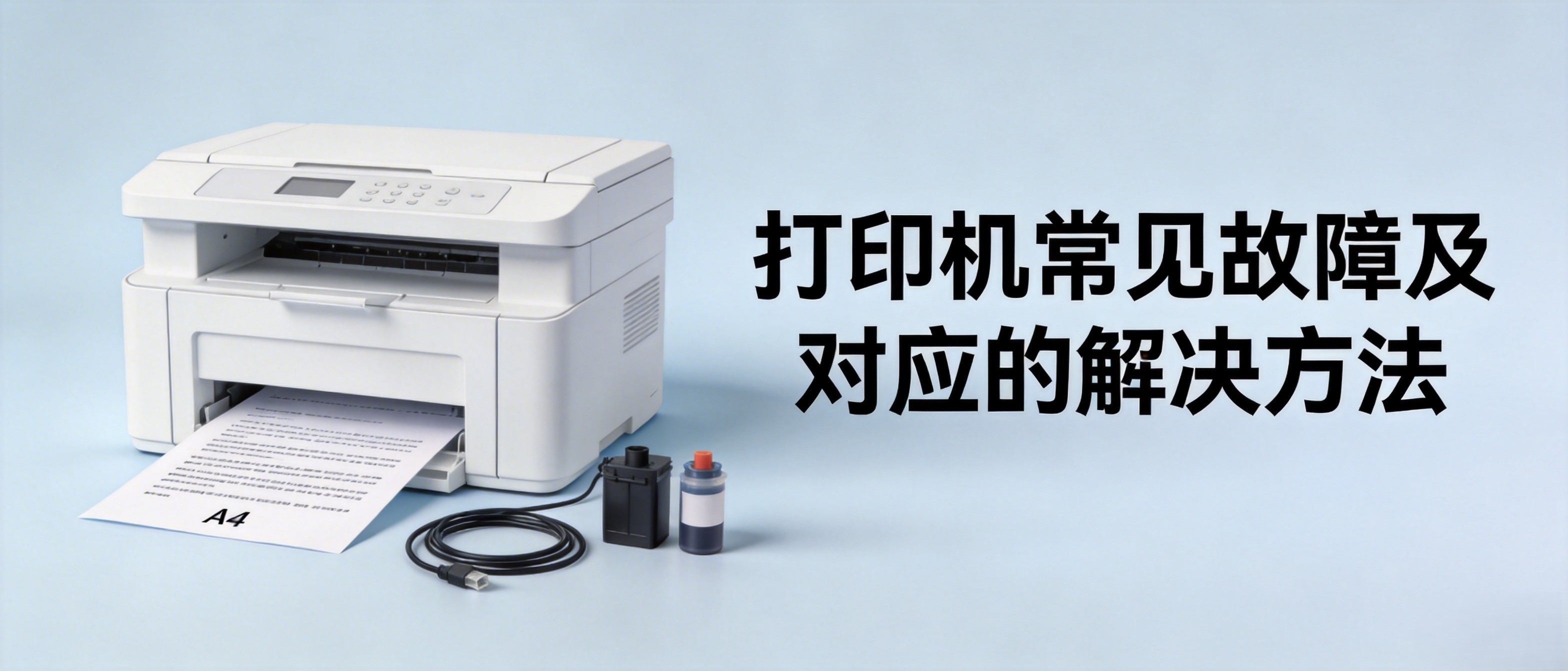 打印机常见故障及对应的解决方法