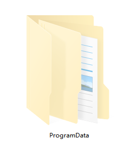  ProgramData默认是隐藏文件