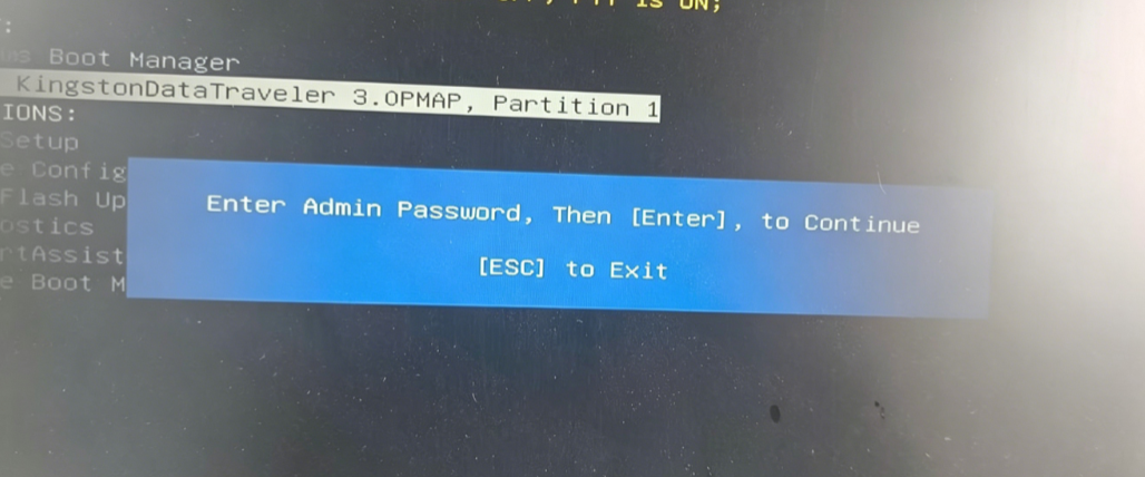 No bootable devices found6