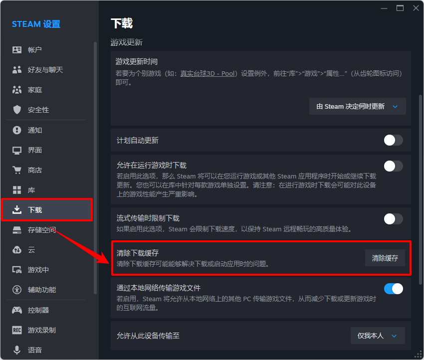​Steam缺少文件权限5